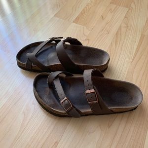 Mocha “Mayari” Thong Birkenstocks